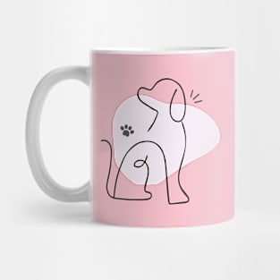 Romantic dog Mug